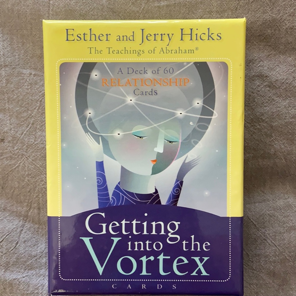Esther & Jerry Hicks Relationship Card Deck - Getting Into The Vortex LIKE NEW
